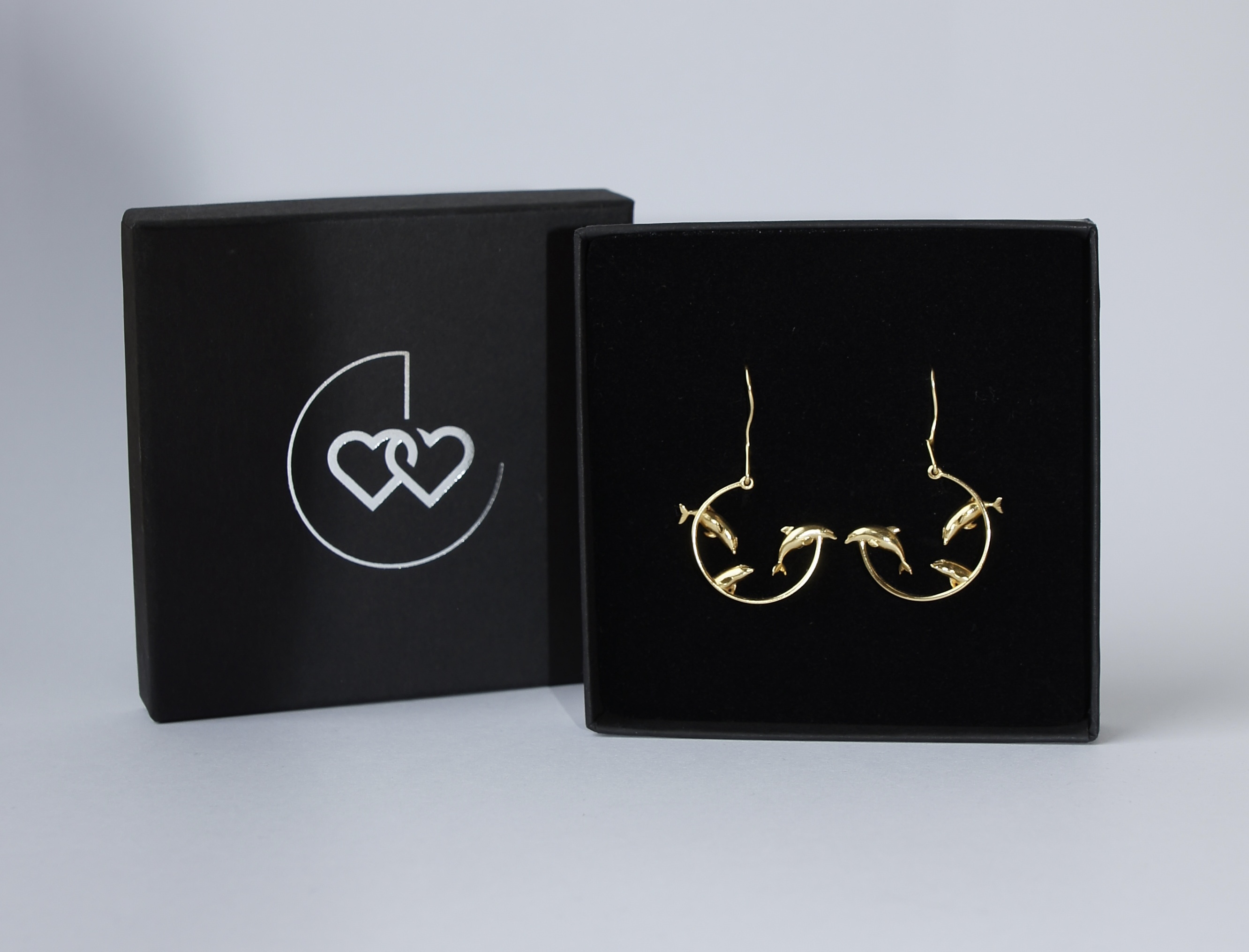 Dolphins - Heartful Hoops