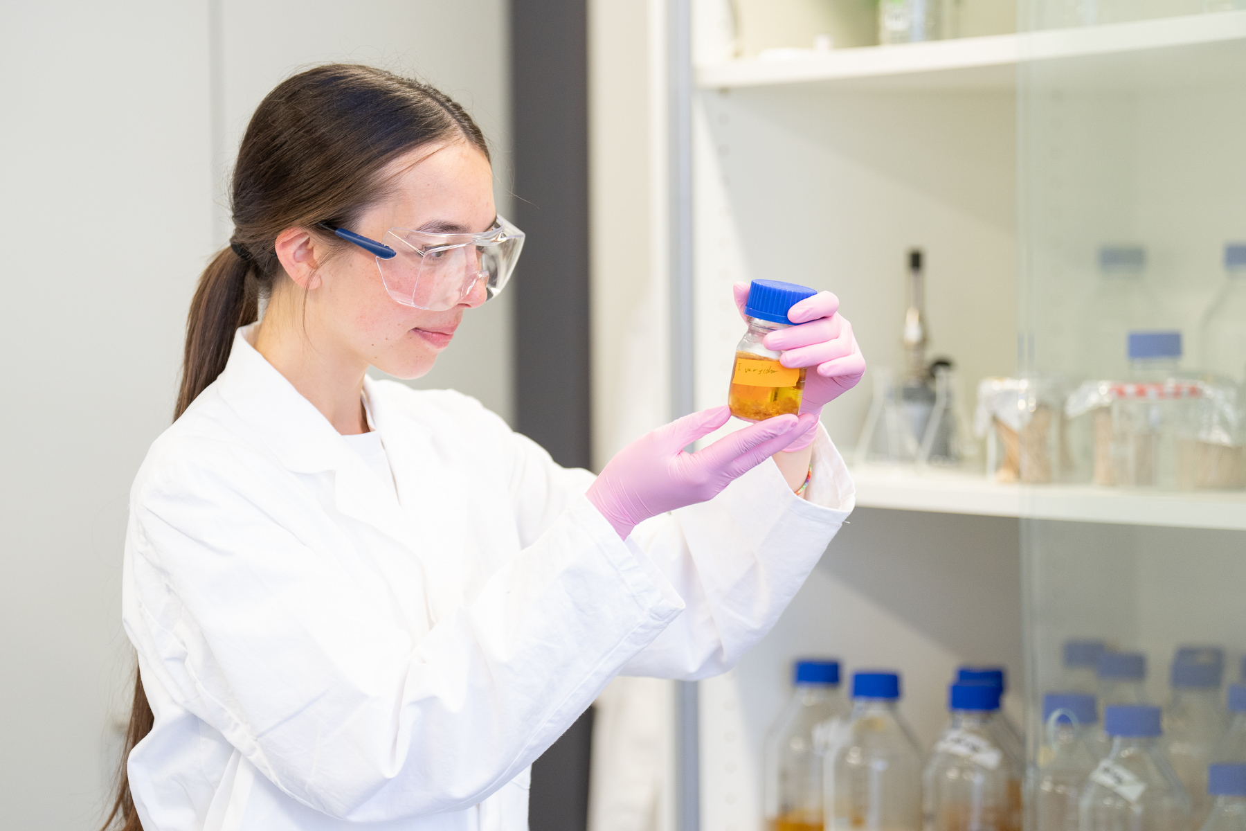 Life Science Lab Student